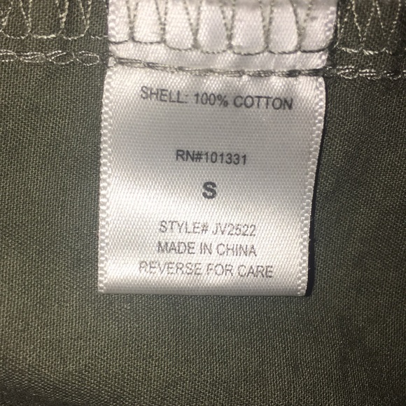 Thin army green jacket - Picture 4 of 5